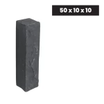 Ogrodowa Palisada Granitowa Łupana G690 Bazalt Black 50x10x10 cm