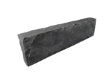 Palisada granitowa łupana | Obrzeże G690 Bazalt Black 100x20x5 cm