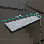 Stopnica Granitowa G602 Płomień 160×40×2 cm