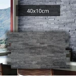 Kamień dekoracyjny marmurowy Pure Grey 10x40