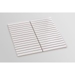 Mozaika Stick BIała Połysk 30x30 cm