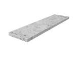 Parapet z Granitu Viscont White Lappato Szczotkowany 92x30x2 Parapety granitowe na wymiar