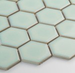 Płytka Heksagon Duży Light Moss Połysk 271x281mm 