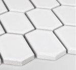 Płytka Heksalong Duży Biały Połysk 266x284mm