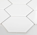 Płytka Heksagon XL Biały Połysk 256 x 295mm