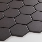 Płytka Heksagon Duży Antracyt Antypoślizg 271 x 281mm