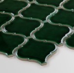 Płytka Arabeska Duża Emerald Połysk 252 x 275mm