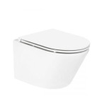 Oltens Jog Kort miska WC wisząca PureRim SmartClean z deską wolnoopadającą biały połysk 42529000
