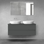 Oltens Vernal szafka 120 cm podumywalkowa wisząca grafit mat 60019400