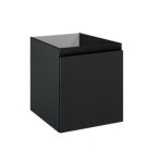 Oltens Vernal szafka 40 cm podumywalkowa wisząca czarny mat 60017300