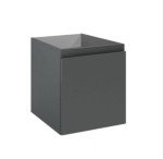 Oltens Vernal szafka 40 cm podumywalkowa wisząca grafit mat 60017400