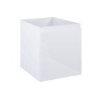 Oltens Vernal szafka 40 cm podumywalkowa wisząca biały połysk 60017000