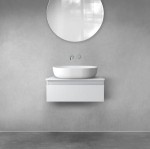 Oltens Vernal szafka 60 cm podumywalkowa wisząca szary mat 60009700