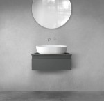 Oltens Vernal szafka 60 cm podumywalkowa wisząca grafit mat 60009400