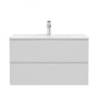 Oltens Vernal umywalka z szafką 80 cm szary mat 68001700