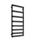 Oltens Varme grzejnik łazienkowy 108,5x50 cm czarny mat 55001300