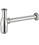 Oltens Molde syfon umywalkowy butelkowy mosiężny chrom 02604100