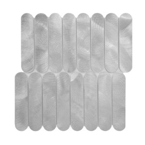 Mozaika Metaliczna Allumi Pills Silver  29,4x29,2 cm