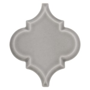 Szara płytka ścienna DUNIN Arabesco 13,1x15,8 – gresowa błyszcząca arabeska