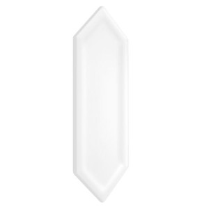 Tritone White 02 – płytka heksagonalna biała błyszcząca 7,5×22,7 cm | DUNIN
