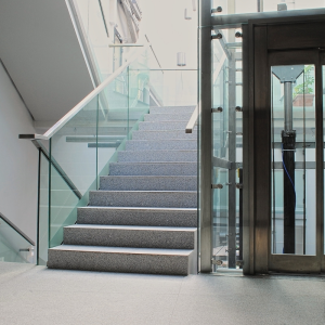 Stopnica granitowa Poler z antypoślizgiem  G603 100x35x2