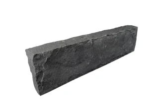 Palisada granitowa łupana | Obrzeże G690 Bazalt Black 100x20x5 cm