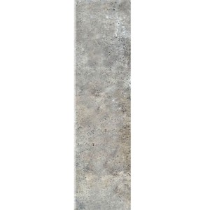 Stopnica kamienna Trawertyn Ash Argent Mix Szlifowany Bullnose 140x28x3 cm