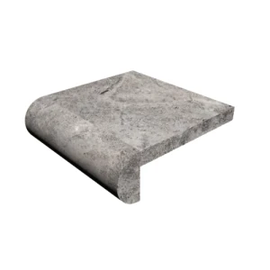 Trawertyn 3-5cm Kamień brzegowy Silver Greige 40,6x61 | Obrzeża do basenu Remodel