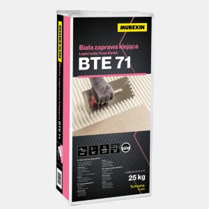 Biała Zaprawa Klejąca Trass Elastic Klej BTE 71