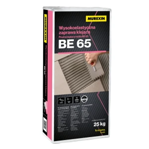BE 65 - Wysokoelastyczna zaprawa klejąca 25 kg