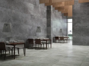 Spiek kwarcowy Tempo Antracita 120x260 5,6mm mat coverlam imitacja betonu