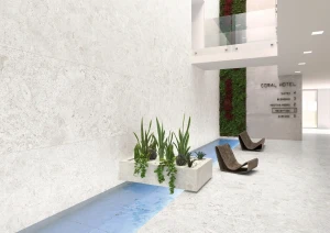 Spiek kwarcowy Coralina Blanco 120x360 5,6mm mat coverlam imitacja wapienia