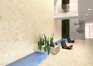 Spiek kwarcowy Coralina Perla 120x360 5,6mm mat coverlam imitacja wapienia