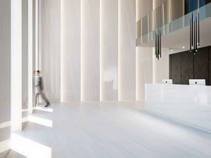 Spiek kwarcowy Duomo Blanco 120x120 5,6mm mat coverlam