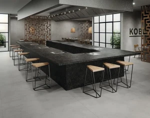 Spiek kwarcowy Blue Stone Gris 100x300 cm matowy