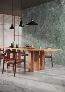 Spiek kwarcowy Verde Antigua 120x278mm poler