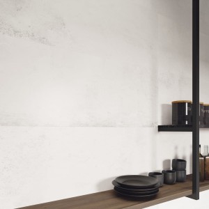 Płytka ścienna Grespania Distrito Gris 45X120 imitacja metalu szara