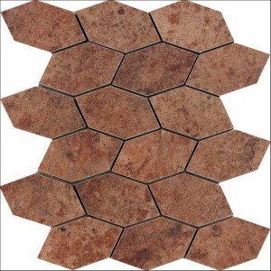 gres porcelanowy ORGAZ OXIDO 30X30 na siatce