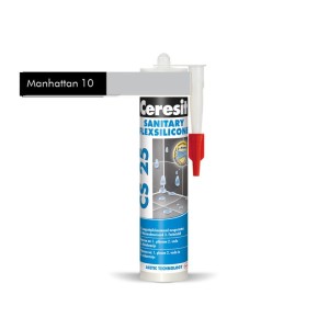 SILIKON SANITARNY Ceresit CS-25 manhattan 10