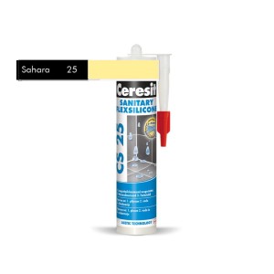 SILIKON SANITARNY Ceresit CS-25 sahara 25