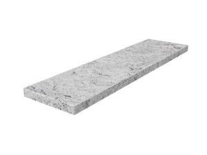 Parapet z Granitu Viscont White Lappato Szczotkowany 92x30x2 Parapety granitowe na wymiar