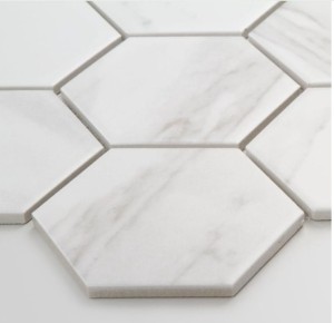 Płytka Heksagon XL Marble Matowy 256x295mm