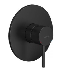 Oltens Molle bateria prysznicowa podtynkowa kompletna czarny mat 33100300