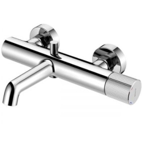 Oltens Hamnes bateria wannowo-prysznicowa ścienna chrom 34005100