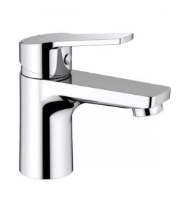 Oltens Jog bateria umywalkowa stojąca niska chrom 32304100