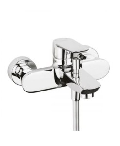 Oltens Vernal bateria wannowo-prysznicowa ścienna chrom 34004100