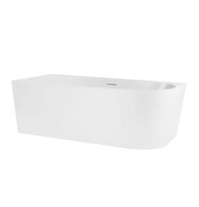 Oltens Delva wanna wolnostojąca 150x75 cm narożna lewa biała 11007000