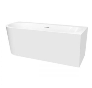 Oltens Hulda wanna wolnostojąca 170x80 cm narożna prawa biały połysk 11004000