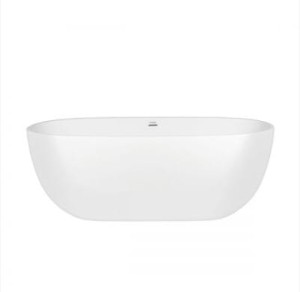 Oltens Stora wanna wolnostojąca 150x72 cm owalna akrylowa biały połysk 12008000