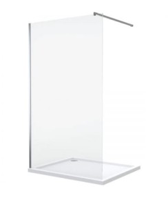 Oltens Vida ścianka prysznicowa 90 cm chrom połysk/szkło przezroczyste 22002100